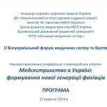 Науково-практична конференція з міжнародною участю Медсестринство в Україні: формування нової генерації фахівців